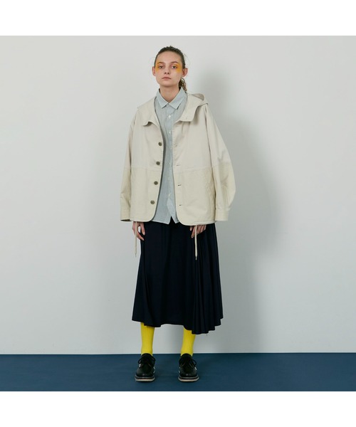 FRAPBOIS（フラボア）の「バイカラーマンパ（マウンテンパーカー・レディース・ベージュ系その他/ブルー系その他・1/2）」の21枚目の写真