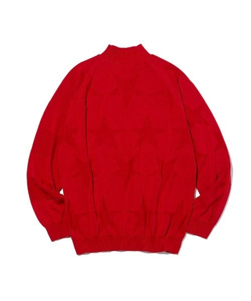 RAWLIFE(ロウライフ)の「BACK SPIN!/バックスピン!/STARBORDER KNIT(ニット/セーター・メンズ・レッド/ブラック/ホワイト・MEDIUM/LARGE/X-LARGE)」の11枚目の写真