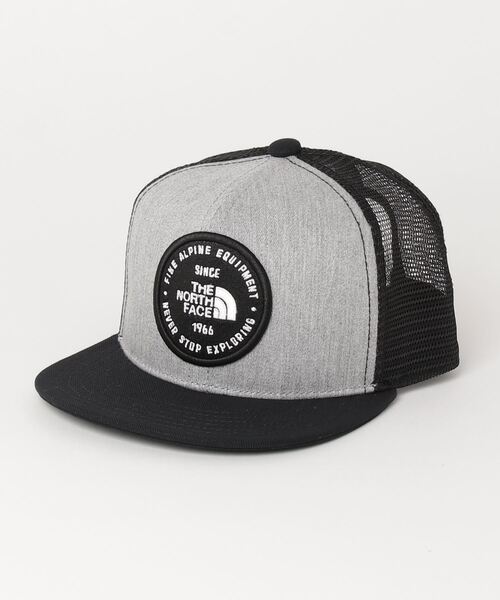 THE NORTH FACE（ザノースフェイス）の「ザ ノース フェイス THE NORTH FACE Kids Trucker Mesh Cap(キッズトラッカーメッシュキャップ)（キャップ・キッズ・チャコールグレー/ダークブルー/ブラック・J/L/J/M）」の2枚目の写真