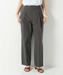 FABRICA コットンナイロンタックパンツ