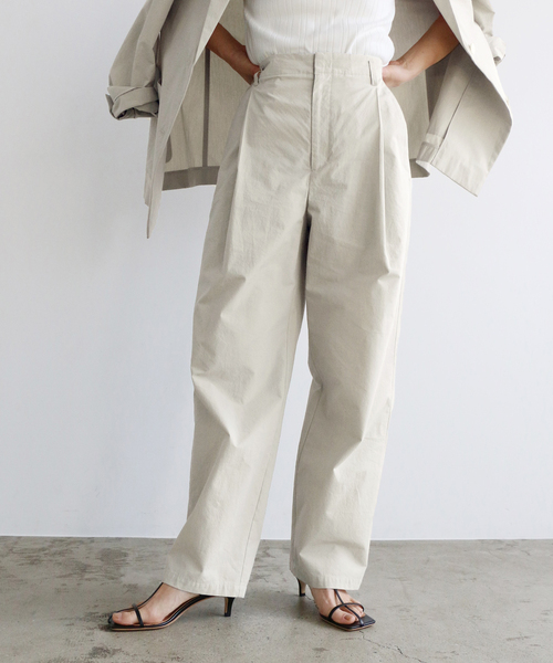 IENA】セットアップFABRICA コットンナイロンジャケット・パンツ