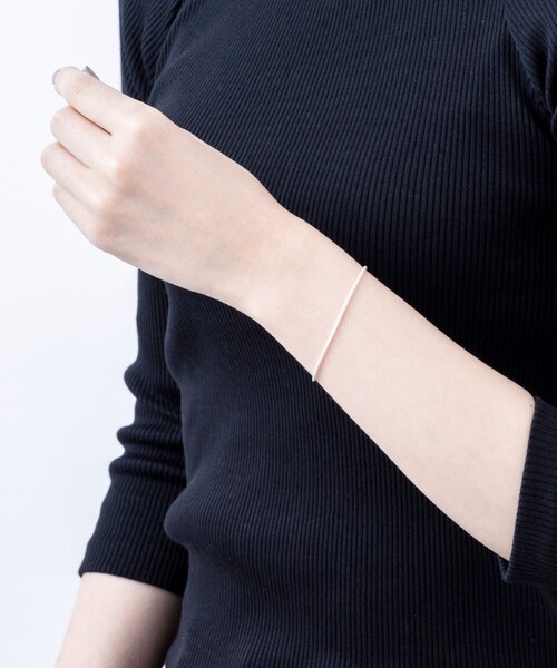 Jouete（ジュエッテ）の「○スネークチェーン ブレスレット 