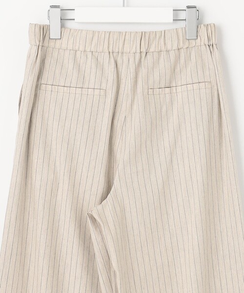 J.PRESS（ジェイプレス）の「【洗える】リネンセルロースストライプ パンツ（その他パンツ・レディース・ベージュ系1/ネイビー系1・T13/T17/T15）」の11枚目の写真