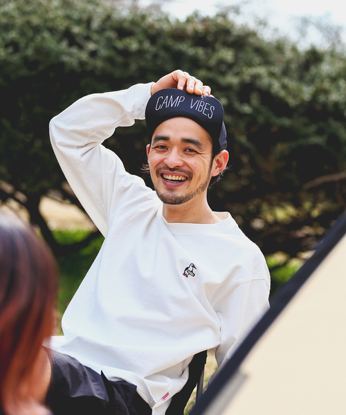 CHUMS（チャムス）の「【POLER×CHUMS×JS】 別注 6パネルキャップ（キャップ・メンズ・ブラック/ベージュ・FREE）」の11枚目の写真