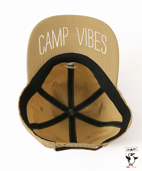 CHUMS（チャムス）の「【POLER×CHUMS×JS】 別注 6パネルキャップ（キャップ・メンズ・ブラック/ベージュ・FREE）」の5枚目の写真