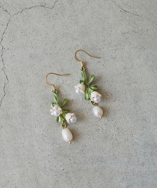 ma chere Cosette?（マシェールコゼット）の「すずらんピアス（ピアス