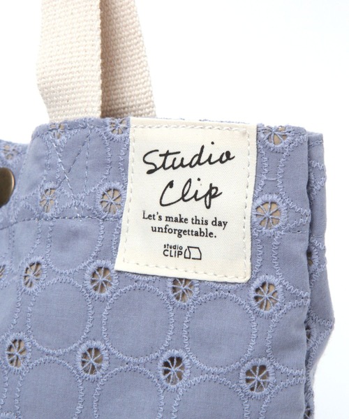 studio CLIP(スタディオクリップ)の「レースロゴトートバッグ(エコバッグ/サブバッグ・レディース・ピンク/ホワイト/グリーン/パープル・FREE)」の18枚目の写真