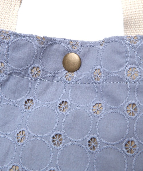 studio CLIP(スタディオクリップ)の「レースロゴトートバッグ(エコバッグ/サブバッグ・レディース・ピンク/ホワイト/グリーン/パープル・FREE)」の19枚目の写真