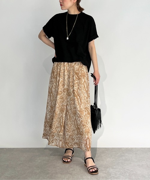 PICCIN(ピッチン)の「ラメストライプペイズリーパンツ(その他パンツ・レディース・ピンク/サックスブルー/ブラウン・M/L)」の8枚目の写真