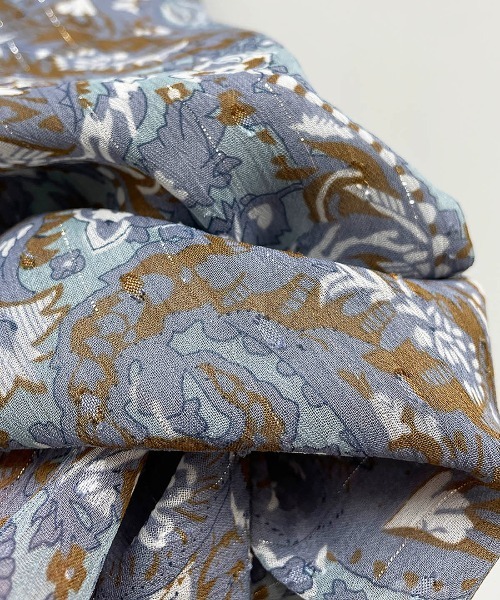 PICCIN(ピッチン)の「ラメストライプペイズリーパンツ(その他パンツ・レディース・ピンク/サックスブルー/ブラウン・M/L)」の15枚目の写真