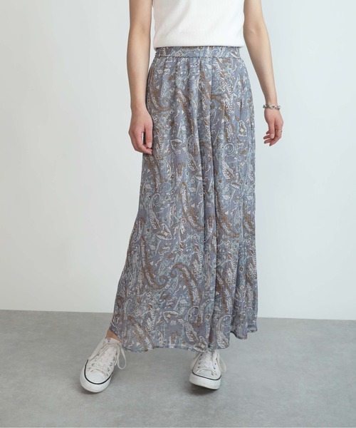 PICCIN(ピッチン)の「ラメストライプペイズリーパンツ(その他パンツ・レディース・ピンク/サックスブルー/ブラウン・M/L)」の17枚目の写真