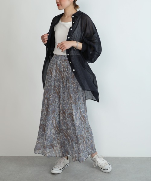 PICCIN(ピッチン)の「ラメストライプペイズリーパンツ(その他パンツ・レディース・ピンク/サックスブルー/ブラウン・M/L)」の20枚目の写真