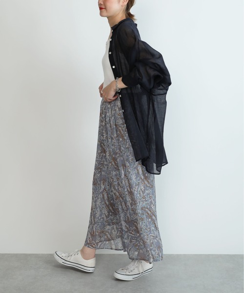 PICCIN(ピッチン)の「ラメストライプペイズリーパンツ(その他パンツ・レディース・ピンク/サックスブルー/ブラウン・M/L)」の22枚目の写真