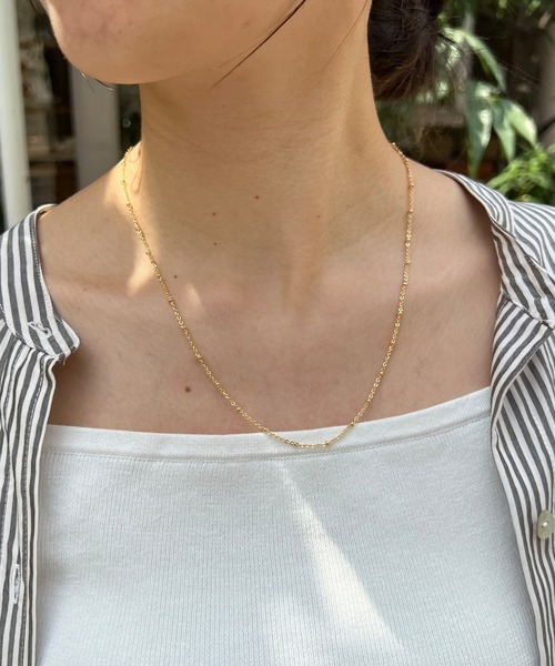 SHENERY(シーナリー)の「【WEB限定】ボールチェーンネックレス(ネックレス・レディース・ゴールド・FREE)」の7枚目の写真