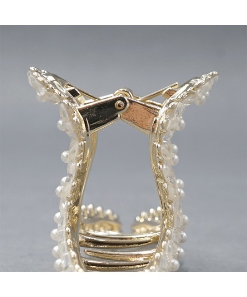 flower（フラワー）の「ブルーミングクリップ（バレッタ/ヘアクリップ・レディース・ホワイト/ホワイト系その他/ブラック・FREE）」の20枚目の写真