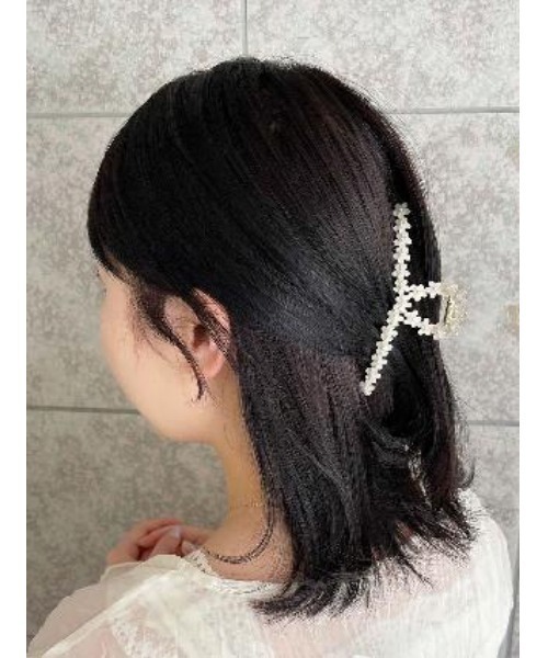flower（フラワー）の「ブルーミングクリップ（バレッタ/ヘアクリップ・レディース・ホワイト/ホワイト系その他/ブラック・FREE）」の17枚目の写真