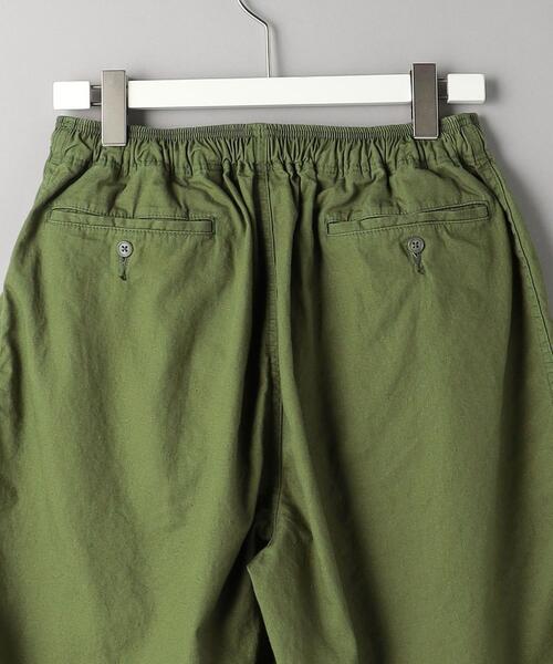 COMFORTABLE REASON(コンフォータブルリーズン)の「<COMFORTABLE REASON> CARGO SHORTS/ショートパンツ(カーゴパンツ・メンズ・オリーブ/オフホワイト・FREE)」の5枚目の写真