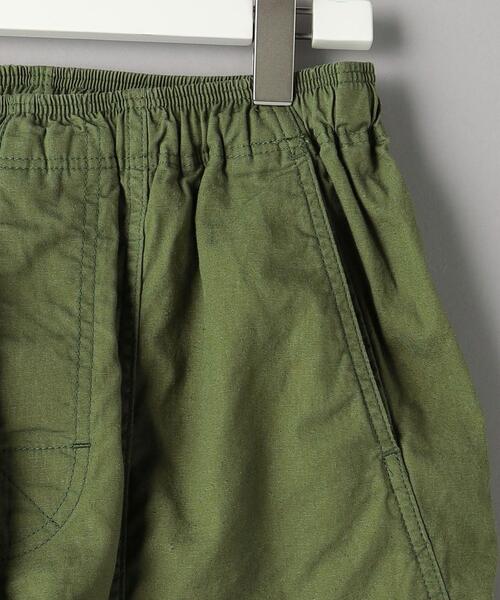 COMFORTABLE REASON(コンフォータブルリーズン)の「<COMFORTABLE REASON> CARGO SHORTS/ショートパンツ(カーゴパンツ・メンズ・オリーブ/オフホワイト・FREE)」の6枚目の写真