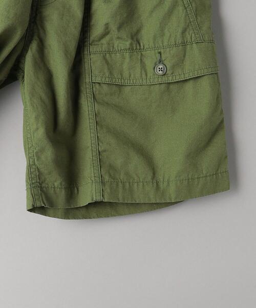 COMFORTABLE REASON(コンフォータブルリーズン)の「<COMFORTABLE REASON> CARGO SHORTS/ショートパンツ(カーゴパンツ・メンズ・オリーブ/オフホワイト・FREE)」の8枚目の写真