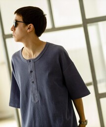 THE SHOP TK  | 【LUCEBER/ルースバー別注】サーフニットヘンリーTシャツ(Tシャツ/カットソー)
