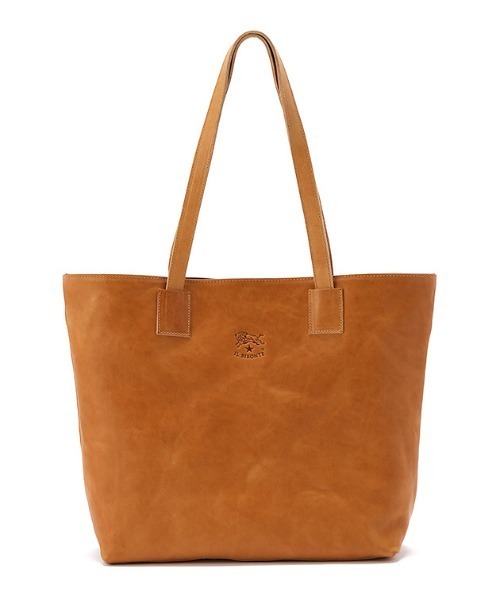 IL BISONTE（イルビゾンテ）の「IL BISONTE /  Vacchetta Vintage/ トートバッグ（トートバッグ・レディース・ネイビー/ブラウン/ナチュラル/ブラック・FREE）」の3枚目の写真