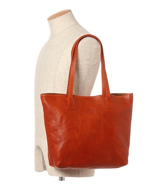 IL BISONTE（イルビゾンテ）の「IL BISONTE /  Vacchetta Vintage/ トートバッグ（トートバッグ・レディース・ネイビー/ブラウン/ナチュラル/ブラック・FREE）」の6枚目の写真