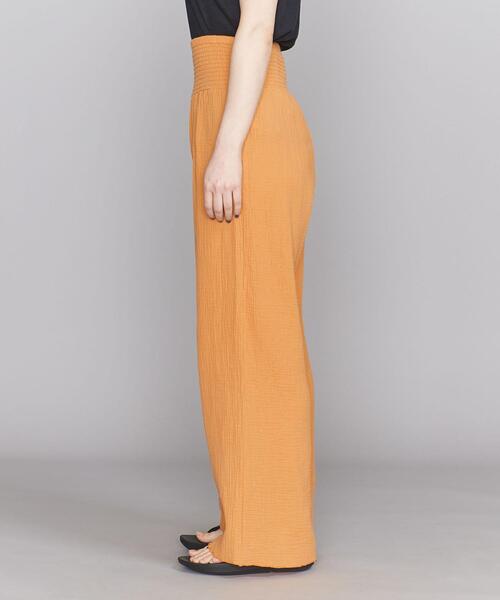 Lepidos（レピドス）の「＜Lepidos＞コットンガーゼ レイジーパンツ -ウォッシャブル-（その他パンツ・レディース・イエロー/ダークグレー/ライラック・FREE）」の15枚目の写真