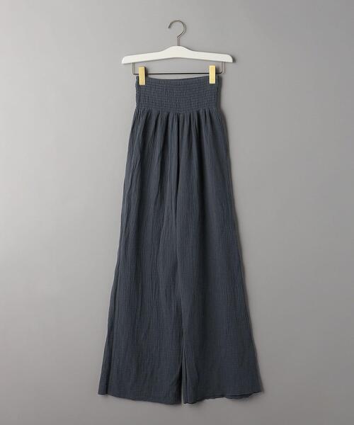 Lepidos（レピドス）の「＜Lepidos＞コットンガーゼ レイジーパンツ -ウォッシャブル-（その他パンツ・レディース・イエロー/ダークグレー/ライラック・FREE）」の13枚目の写真