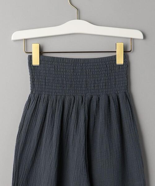 Lepidos（レピドス）の「＜Lepidos＞コットンガーゼ レイジーパンツ -ウォッシャブル-（その他パンツ・レディース・イエロー/ダークグレー/ライラック・FREE）」の18枚目の写真