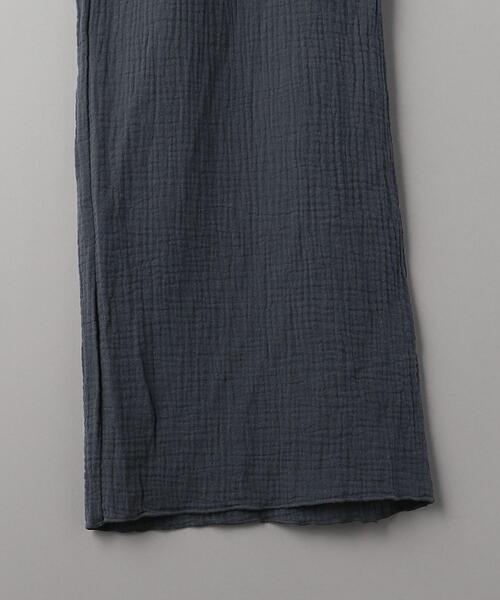 Lepidos（レピドス）の「＜Lepidos＞コットンガーゼ レイジーパンツ -ウォッシャブル-（その他パンツ・レディース・イエロー/ダークグレー/ライラック・FREE）」の4枚目の写真