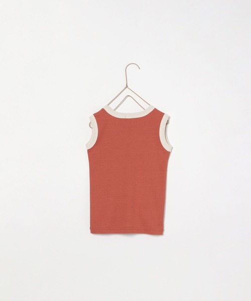 LOWRYS FARM（ローリーズファーム）の「フライスリンガータンクトップ　295019（タンクトップ・キッズ・ホワイト/ブラウン/オレンジ/ブラウン系その他・110cm/120cm/130cm/140cm/150cm）」の19枚目の写真