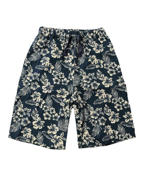 GLAZOS(グラソス)の「T/R・総柄イージーハーフパンツ【セットアップ対応】(その他パンツ・キッズ・ブラック/ネイビー・150cm/170cm/160cm)」の4枚目の写真