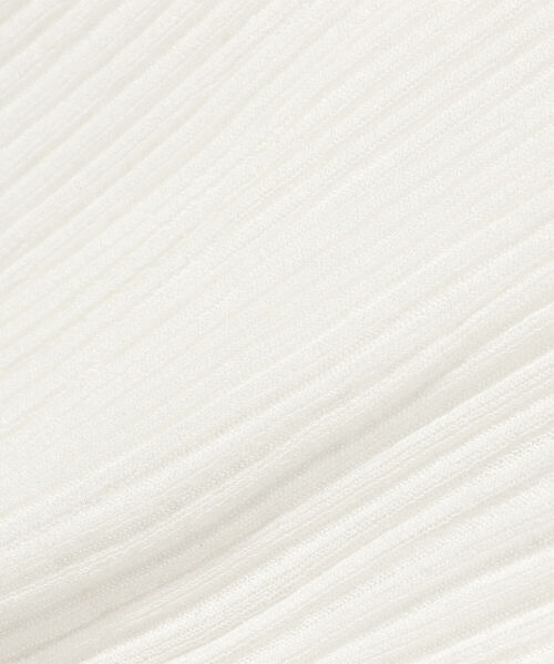 Ray BEAMS(レイビームス)の「RBS / アーム付き シアー リブ ハイネック ニット(ニット/セーター・レディース・ホワイト/ブラック・ONE SIZE)」の17枚目の写真