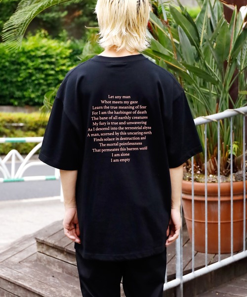 PLEASURES(プレジャー)の「PLEASURES/プレジャーズ FEAR LOGO HEAVYWEIGHT TEE(Tシャツ/カットソー・メンズ・ブラック・M/L/XL)」の3枚目の写真