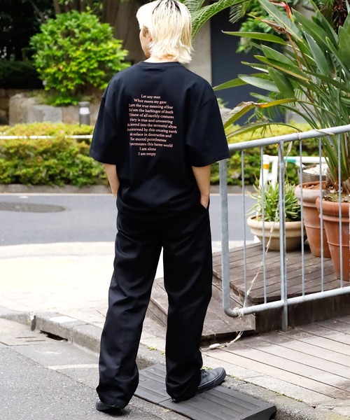 PLEASURES(プレジャー)の「PLEASURES/プレジャーズ FEAR LOGO HEAVYWEIGHT TEE(Tシャツ/カットソー・メンズ・ブラック・M/L/XL)」の22枚目の写真