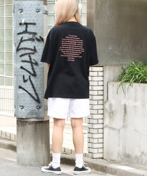 PLEASURES(プレジャー)の「PLEASURES/プレジャーズ FEAR LOGO HEAVYWEIGHT TEE(Tシャツ/カットソー・メンズ・ブラック・M/L/XL)」の20枚目の写真