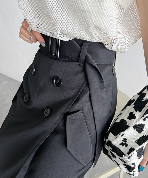 S@eページ♡⃜ セール】トレンチタイトスカート（スカート）｜PAGEBOY（ページ