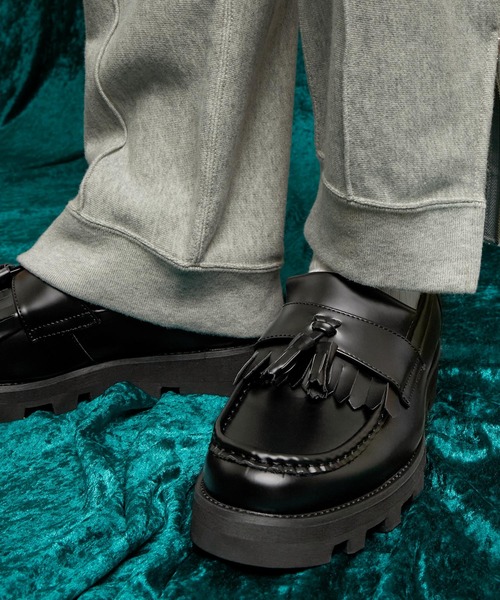 ENDER PRODUCTS（エンダープロダクツ）の「ウェービングハイソールタッセルローファー 【ENDER PRODUCTS/エンダープロダクツ】（ローファー・メンズ・ブラック/ホワイト/グリーン・M/L/S）」の7枚目の写真