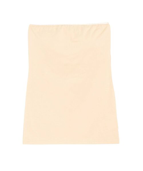 LAGUNAMOON（ラグナムーン）の「カップインベーシックベアトップ（その他トップス・レディース・ベージュ/ブラック・FREE）」の4枚目の写真