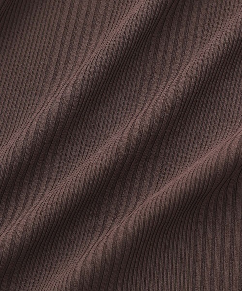 LEPSIM(レプシィム)の「ボートネックリブカットソー6分袖 294647(Tシャツ/カットソー・レディース・ブラック/ブラウン/オフホワイト・MEDIUM/LARGE)」の17枚目の写真