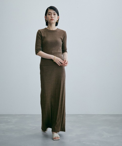 MILLER(ミラー)の「【Miller for ADAM ET ROPE'】別注 SKIRT(スカート・レディース・ダークグリーン/キャメル・FREE)」の19枚目の写真