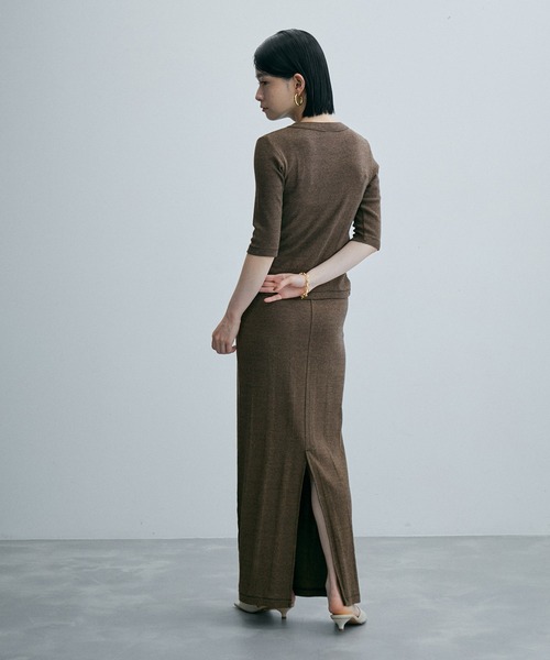 MILLER(ミラー)の「【Miller for ADAM ET ROPE'】別注 SKIRT(スカート・レディース・ダークグリーン/キャメル・FREE)」の15枚目の写真