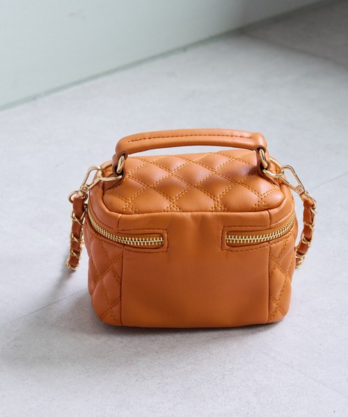 DISCOAT（ディスコート）の「【WEB限定】キルティングミニバニティ