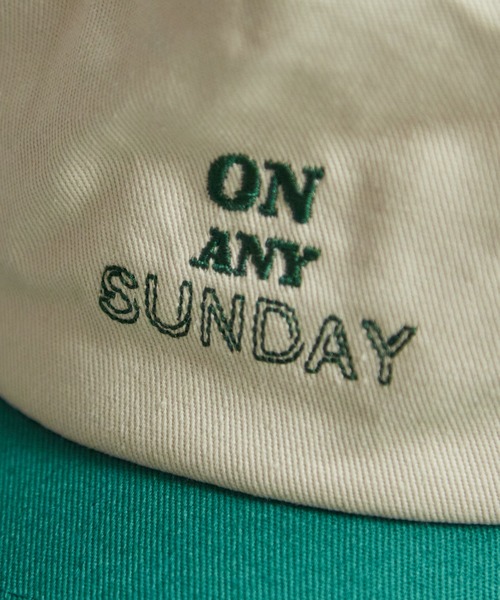 DISCOAT（ディスコート）の「配色ブリム刺繍ロゴCAP（キャップ・レディース・ブラック/ブルー/グリーン・FREE）」の12枚目の写真