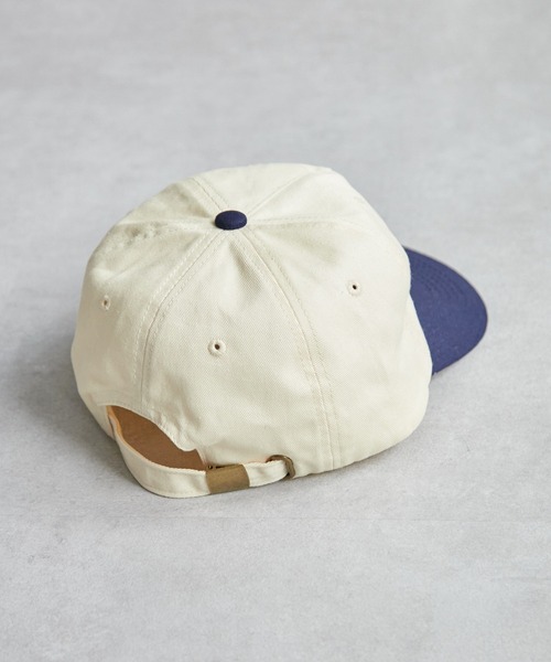 DISCOAT（ディスコート）の「配色ブリム刺繍ロゴCAP（キャップ・レディース・ブラック/ブルー/グリーン・FREE）」の5枚目の写真