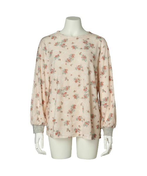 KID BLUE（キッドブルー）の「キッドブルー -22ガーゼパイルブーケ -長袖トップス -KRTN515 -kidblue（その他トップス・レディース・ピンクベージュ/アイボリー・M）」の5枚目の写真