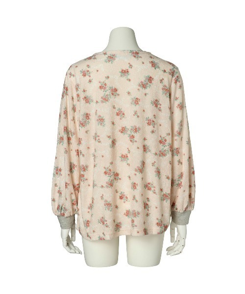 KID BLUE（キッドブルー）の「キッドブルー -22ガーゼパイルブーケ -長袖トップス -KRTN515 -kidblue（その他トップス・レディース・ピンクベージュ/アイボリー・M）」の7枚目の写真