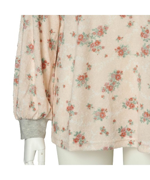 KID BLUE（キッドブルー）の「キッドブルー -22ガーゼパイルブーケ -長袖トップス -KRTN515 -kidblue（その他トップス・レディース・ピンクベージュ/アイボリー・M）」の9枚目の写真