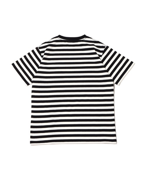 UGG（アグ）の「UGG@mos バイカラーボーダーTシャツ / アグ バイカラーボーダーTシャツ（Tシャツ/カットソー・レディース・レッド/グリーン/ホワイト・M/L/XL）」の4枚目の写真