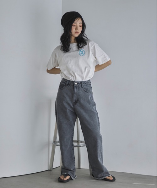 【新品未使用】kaoyorinakami XSサイズ デニムパンツ DECO DENIM PANTS | kaoyorinakami